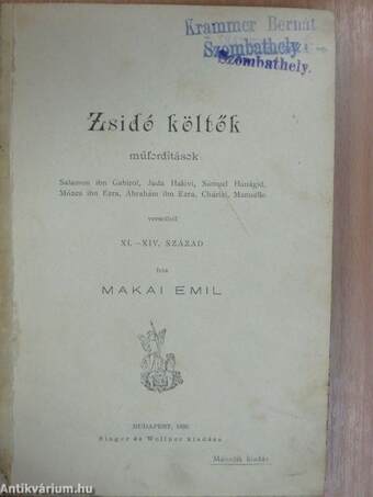 Zsidó költők