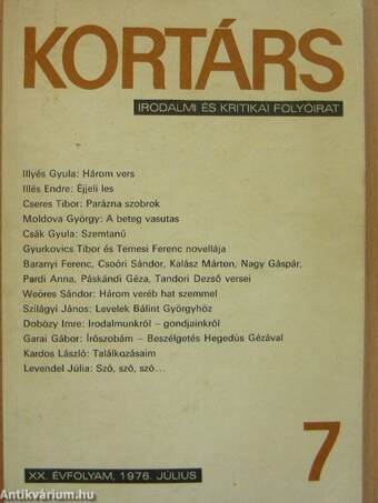 Kortárs 1976. július