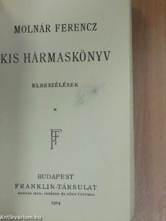 Kis hármaskönyv I-III.