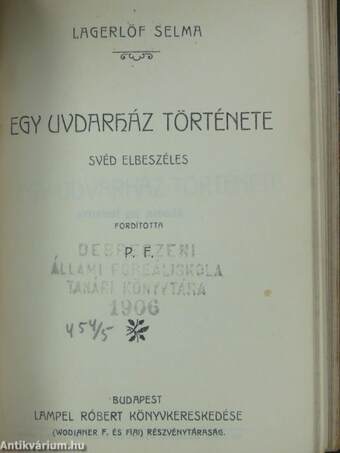 Hannibal útja az Alpeseken át/Az ördög cimborája/Egy udvarház története/Zarathustra mumiája/Doktor Holmes kalandjai/Őszi alkony álma