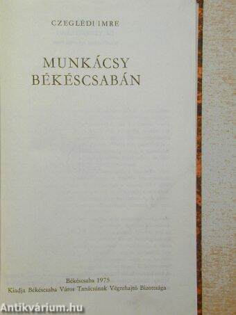 Munkácsy Békéscsabán