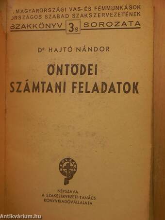 Öntödei számtani feladatok