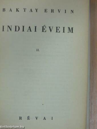 Indiai éveim II. (töredék)