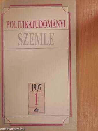 Politikatudományi Szemle 1997/1.