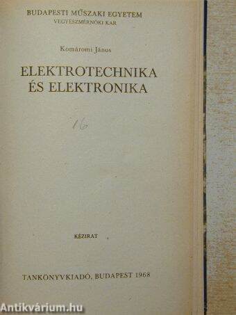 Elektrotechnika és elektronika/Elektrotechnika és elektronika