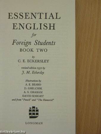 Essential English for Foreign Students Book 2.