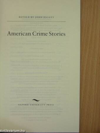 American Crime Stories