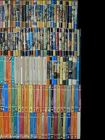 "140 kötet a Világjárók sorozatból (nem teljes sorozat)"