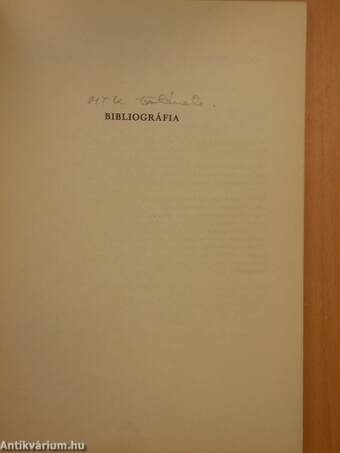 Bibliográfia