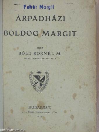 Árpádházi Boldog Margit