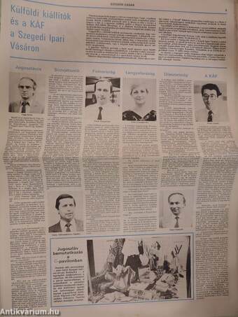 Szegedi Vásár 1986. július