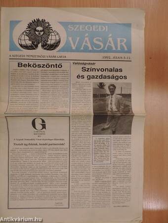 Szegedi Vásár 1992. július 3-12.