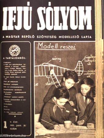 Repülés 1955./Ifjú Sólyom 1955. (nem teljes évfolyamok)