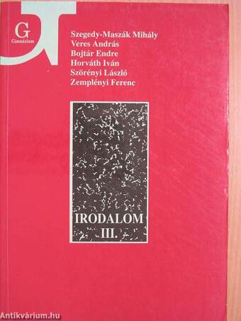 Irodalom III.