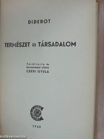 Természet és Társadalom