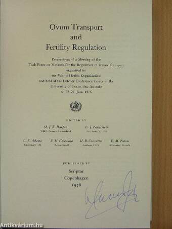 Ovum Transport and Fertility Regulation