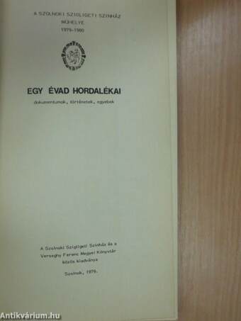 Egy évad hordalékai