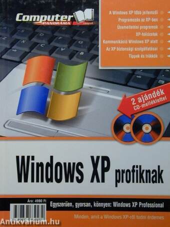 Windows XP profiknak - 2 CD-vel