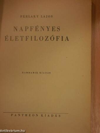 Napfényes életfilozófia