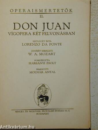 Don Juan/A varázsfuvola