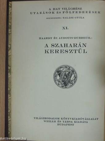 A Szaharán keresztül