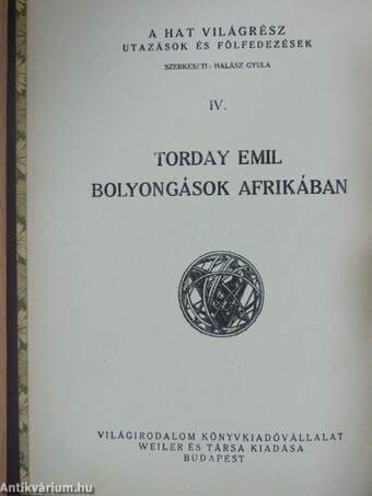 Bolyongások Afrikában