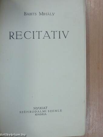 Recitativ