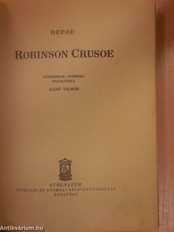 Robinson Crusoe