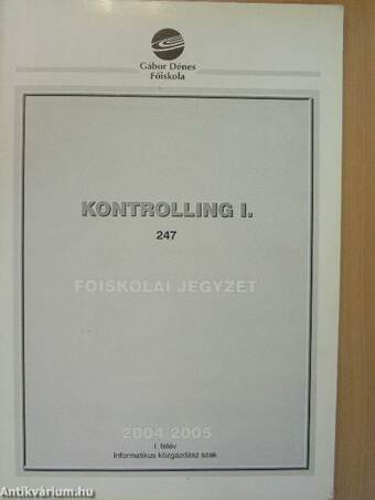 Kontrolling I.