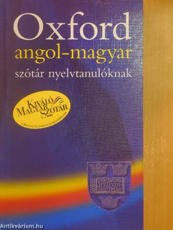 Oxford angol-magyar szótár nyelvtanulóknak