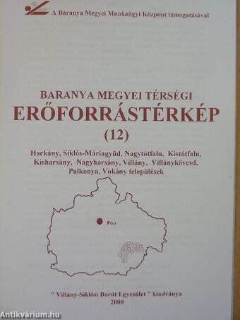 Baranya megyei térségi erőforrástérkép 12.