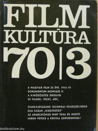 Filmkultúra 1970. május-június