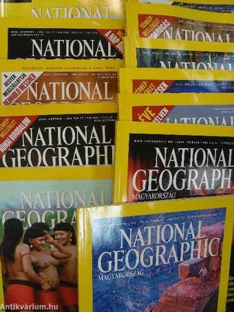 National Geographic Magyarország 2006. (nem teljes évfolyam) + különszám