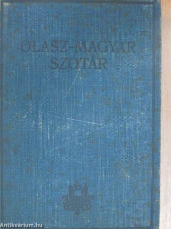 Olasz-magyar szótár