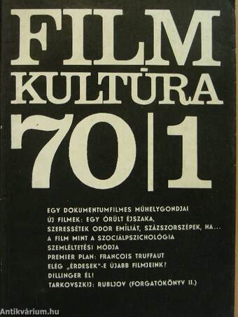 Filmkultúra 1970. január-február