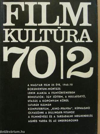 Filmkultúra 1970. március-április