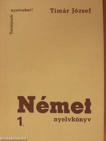 Német nyelvkönyv 1-2.