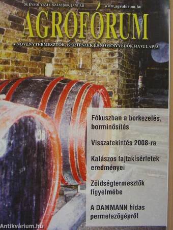 Agrofórum 2009. (nem teljes évfolyam)