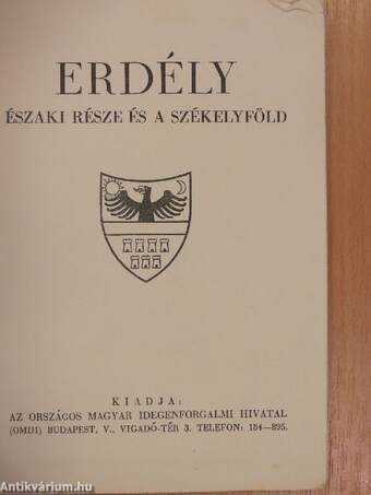 Erdély északi része és a Székelyföld