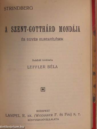 Kisfaludy Sándor válogatott regéi/Népvilág/A Szent-Gotthárd mondája és egyéb elbeszélések/Virágos erdő/A magyarok tetteiről