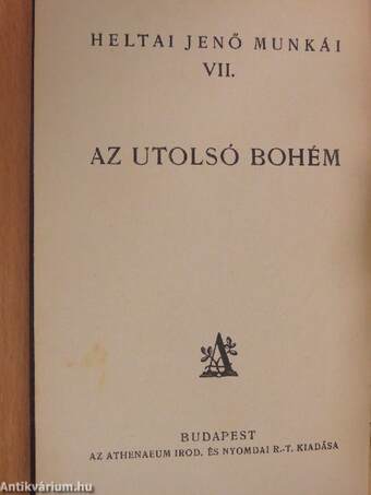 Az utolsó bohém