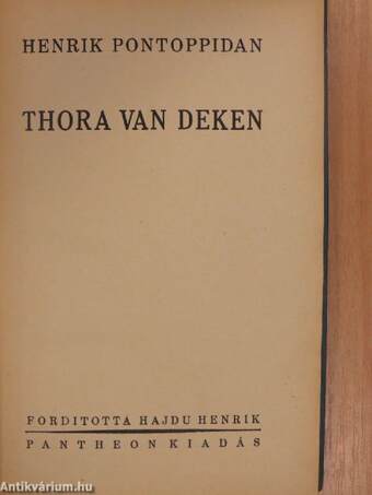 Thora van Deken