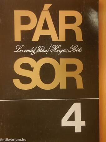 Pár sor 4.