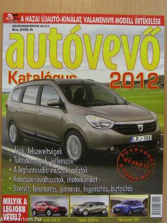 Autóvevő katalógus 2012