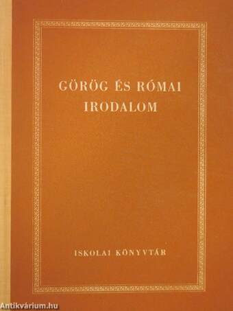 Görög és római irodalom