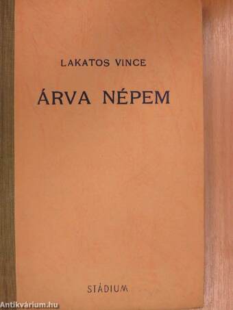 Árva népem