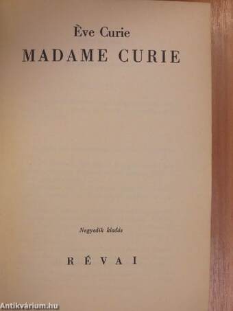 Madame Curie