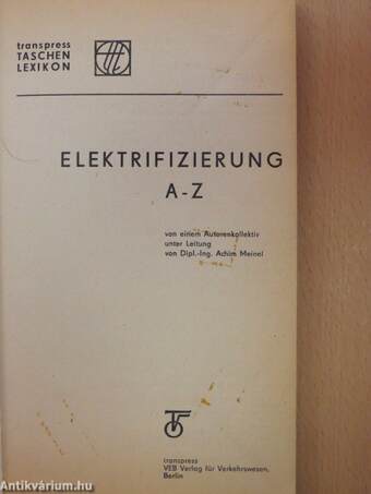 Elektrifizierung A-Z