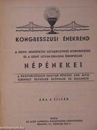 Kongresszusi énekrend népénekei