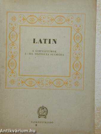 Latin könyv